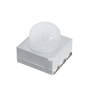 LED <span class=keywords><strong>SMD</strong></span> 5050 étanche rouge avec puce Epistar à 45 degrés, LED Superfulx pour panneaux de signalisation routière, panneaux de vitesse, feux d'avertissement - Product Image 1
