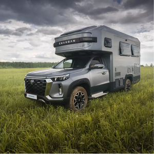 Changan Turbo Pickup RV avec sièges en tissu de direction gauche Pneus R19 Barre de toit en alliage d'aluminium pour la maison et le camping - Product Image 1