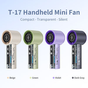 Transparent High-Speed Handheld Turbine <b>Fan</b> with Air Cooling Foldable and Portable for Outdoor Sports - Product Image 2