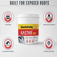 Revêtement de toiture en silicone non corrosif Kastar 4000 de qualité supérieure pour la distribution d'énergie