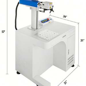 Sihao nouveau Portable 20W-100W Split Type Machine d'impression Laser Fiber dispositif de marquage Laser à Fiber prix compétitif prend en charge DXF - Product Image 2