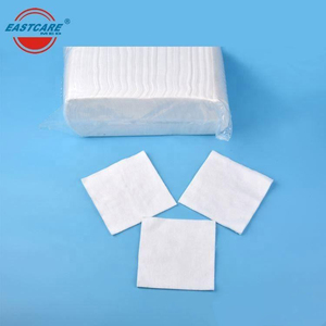 Tampons démaquillants carrés en <span class=keywords><strong>coton</strong></span> biologique 3 plis, étiquette personnalisée, jetables, absorbants, 5 cm x 6 cm - Product Image 6