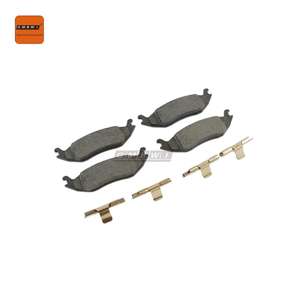 Jeu <span class=keywords><strong>de</strong></span> plaquettes <span class=keywords><strong>de</strong></span> <span class=keywords><strong>frein</strong></span> arrière pour Ram 1500 Dodge Durango Chrysler Aspen OE 68071076AA 89032280 89056377 GMBWI Semi-Métallique Vente en Gros - Product Image 3