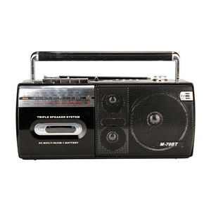 Reproductor de Casetes Retro Personalizado, Radio AM FM SW, Ranura USB TF, Boombox Recargable para Camping, Regalo - Product Image 4
