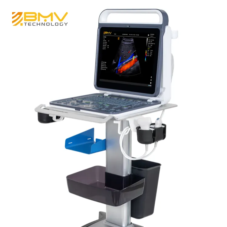 Mindray M6 UN compatto di stile del computer portatile veterinary ultrasound scanner con batteria integrata