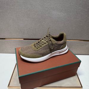 High quality and high quality men's lace-<b>up</b> breathable <b>light</b> sneakers, casual and versatile women's sneakers, hot selling style - Product Image 2