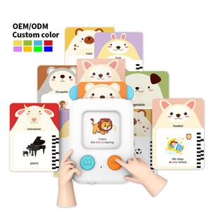 Zhorya 112 Flashcards 224 Mots Cartes Flash Parlantes Machines d'Apprentissage Jouets pour Enfants - Product Image 1