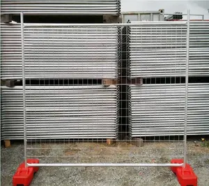 Cantiere accaparramento 8 x10ft recinzione temporanea a catena recinzione in australia pannelli di recinzione temporanea per cantiere