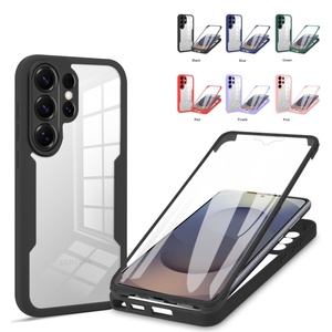 Custodia Protettiva Integrale 360 con Protezione Schermo per <span class=keywords><strong>Samsung</strong></span> <span class=keywords><strong>Galaxy</strong></span> S26 S25 S24 S23 S22 <span class=keywords><strong>S21</strong></span> Ultra S25+ PLUS S25 <span class=keywords><strong>FE</strong></span>, <span class=keywords><strong>Cover</strong></span> Bifacciale - Product Image 1