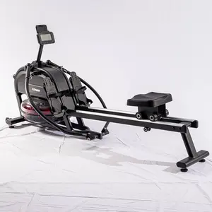 Equipamento de treinamento fitness para remo aquático, equipamento de suporte dobrável para academia, resistência máxima de 40kg, venda imperdível