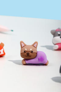 Kuki thiết kế mới Silicone gel bút mùa hè Puppy Đảng thiết kế dễ thương Gel bút - Product Image 5