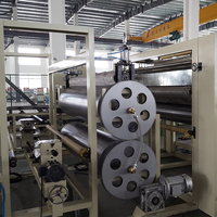 Machine de laminage automatique pour matelas, plastifieuse à flamme