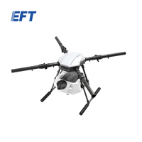 Plateforme de pulvérisation agricole EFT E416P 16L, drone intelligent léger et haute performance pour la protection des cultures