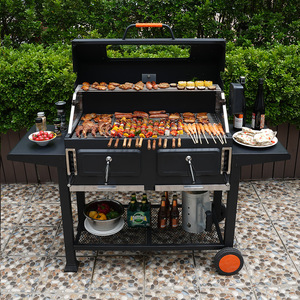 Multi Functional Barbecue Grill Large Size Outdoor Patio Use American Style BBQ Grill - Product Image 1