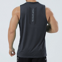 T-shirt de sport pour homme, best-seller, grande taille, avec tissu élastique, respirant et à séchage rapide.