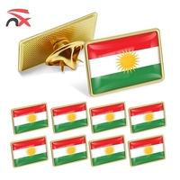 Vente directe usine : Ensemble de drapeaux du Kurdistan tendance et économique pour événements sportifs, idéal pour encourager les matchs de football en 2026