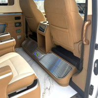 Nouveaux accessoires automobiles, pédale de porte centrale en ABS + alliage d'aluminium avec boîte de rangement, installation sans perte de place pour Tourneo Maikairui