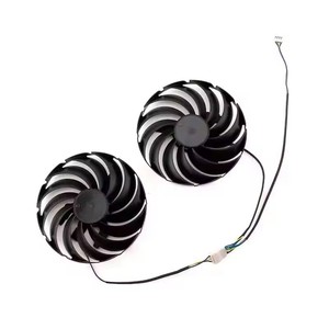 การ์ดจอรุ่นแพลทินัมสำหรับ RX6700ไพลิน6750XT 6700XT FD10015M12D ระบายความร้อน4PIN ขนาด95มม. พร้อมที่ทำความเย็น GPU - Product Image 5