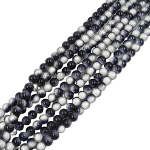 Chino rezando al por mayor 3D fantasía <span class=keywords><strong>milagro</strong></span> cuentas vidrio redondo agujero completo para la fabricación de joyas - Product Image 3