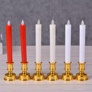 LED Electric Flameless Wedding Graduation Party Candle Holder Long-lasting Home &amp; Decorative Candle Battery Operated Flame - Product Image 1