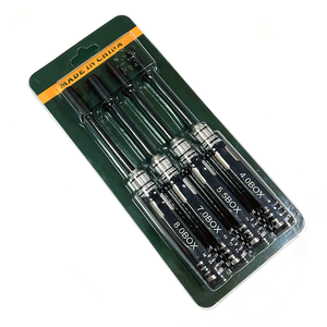 Jeu de tournevis hexagonaux en acier allié pour voiture RC/bateau/<span class=keywords><strong>hélicoptère</strong></span>/drone 4.0/5.5/7.0/8.0mm, couple élevé <span class=keywords><strong>et</strong></span> résistant à l'usure - Product Image 4