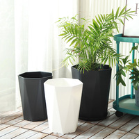 Pot de fleur épaissi en plastique simple de grande taille pour l'arbre de sang de dragon et le paradis des oiseaux pour le sol dans le salon