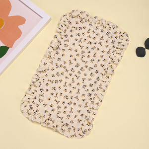 4 unids/set verano Floral absorbente eructo toalla bebé eructo paño babero hombro trapos suave muselina algodón bebé eructo tela - Product Image 5