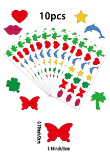 Body <strong>Tanning</strong> Sunbathing <strong>Sticker</strong> Butterfly <strong>Tanning</strong> <strong>Stickers</strong> for Outdoor Indoor Salon - Product Image 3