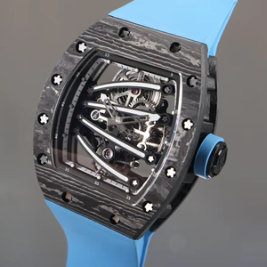 New Popular High End <b>Watch</b> Automatic Winding Carbon Fiber Case <b>Rubber</b> <b>Watch</b> Men's Mechanical Business <b>Watch</b> - Product Image 1