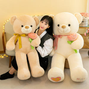 Nuevo Oso de Peluche Gigante, Lindo y Suave, con Rosa para Regalos del Día de San Valentín - Product Image 3