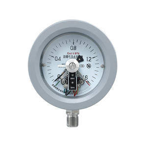 Manomètre de pression électrique antidéflagrant Yxc100b en acier inoxydable M20X1.5, précision 1.6, Exd Iib T6, fabriqué à Suzhou - Product Image 1