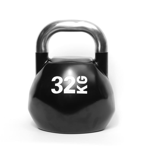 Kettlebell en fonte avec poignée en acier carbone pour la musculation complète du corps en salle de sport - Product Image 1