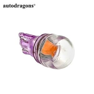 Éclairage pour flipper AC 6.3V sans scintillement BA9S # 44 # Ampoules LED violettes transparentes 47 194 555 T10 à base transparente 2SMD 5630 pour flipper - Product Image 1