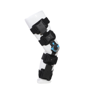 透气固定式护膝可调节矫形支架，用于骨折康复的医疗固定器 - Product Image 1