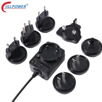   Adaptateur secteur mural AC/DC CE UKCA KC PSE SAA US EU UK AU Japon Corée 12V 1A 5V 2A 2000mAH Entrée 100 ~240V