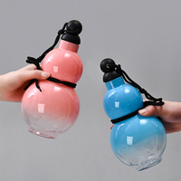 Violet Qi Donglai noir mythe Wukong gourde sport tasse d'eau Fulu Internet célébrité périphérique en plastique verres pour voyage