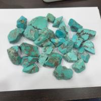 Vente en gros de pierres brutes de turquoise naturelle de la Belle au bois dormant, pierres précieuses de turquoise naturelle d'origine de l'Arizona non coupées