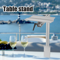 Accessoire matériel de haute qualité en aluminium voyage RV amovible réglable pliant jambe de Table pour ordinateur portable