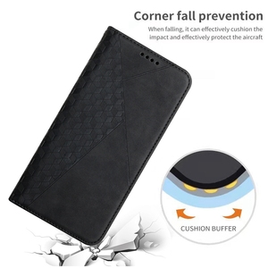 Étui portefeuille à rabat en cuir PU avec porte-cartes pour OPPO Realme 14 Pro <span class=keywords><strong>Plus</strong></span> 5G Reno 13 Pro - Product Image 6