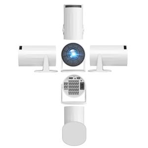 โปรเจคเตอร์ขนาดเล็ก X8max ระบบแอนดรอยด์ ดีไซน์พกพา ความละเอียด Full HD 720p ใช้หลอดไฟ LED LCD เหมาะสำหรับโฮมเธียเตอร์ ฉายภาพยนตร์และการนำเสนอ - Product Image 4