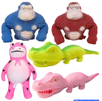 Jouet grenouille souple extensible en TPR, anti-stress à remontée lente, cadeau sensoriel fantaisie pour enfants et adultes, vente en gros
