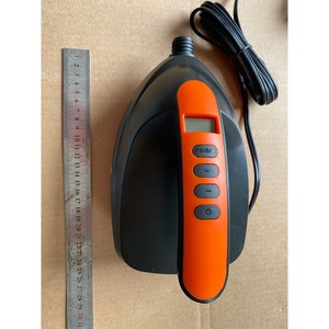 Bomba de Aire para <span class=keywords><strong>Tabla</strong></span> de <span class=keywords><strong>Paddle</strong></span> <span class=keywords><strong>Surf</strong></span> y Bicicleta Eléctrica, Inflador con Doble Puerto USB, Pantalla con Indicador, Inflado y Desinflado - Product Image 1