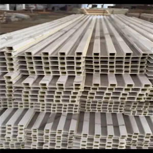 Moisture resistant Environmental pvc marble board wood grain laminated sheets WPC wall panel for indoor decoration supplier