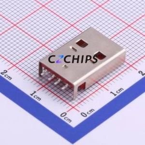 U-G-08WS-W-01 USB Connector SMD Connector ( Connector Type: Type-A )( Protocol Standard: USB 2.0 )( Gender: Male ) - Product Image 2