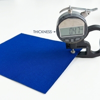 Bâche en toile de polyester bleue épaissie, durable, coupe-vent, anti-âge et imperméable pour tente extérieure et couverture de yourte