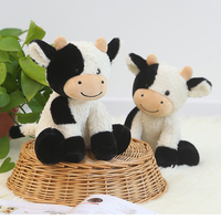 Jouets en peluche de vache de 30 cm, animaux en peluche, jouet en peluche pour enfants, vache en peluche douce, jouet en peluche