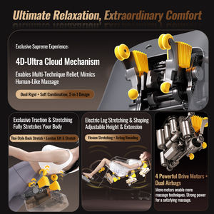 Ganzkörper-Schwerelosigkeits-Liege Luxus-Elektro <span class=keywords><strong>massage</strong></span> stuhl Zertifizierter <span class=keywords><strong>Massage</strong></span> stuhl Ce Rohs - Product Image 2