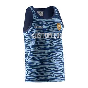 Maillot de rugby vintage sans manches personnalisé par sublimation pour équipe de musculation, gilet de rugby HD - Product Image 3