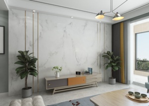 Carta Decorativa in Melamina Zhilan Minimalista con Venature Bianche Effetto Pelle di Pesce, Lotto Stabile, per Pareti Decorative - Product Image 4