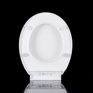 Penjualan terlaris harga rendah bahan daur ulang tugas berat Memuat plastik WC bentuk O penutup tempat duduk Toilet